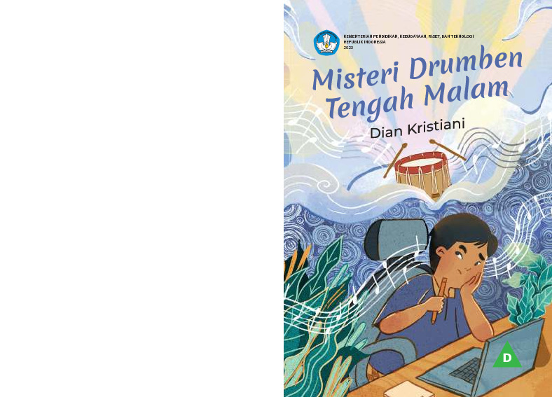 Sampul buku Misteri Drumben Tengah Ma...